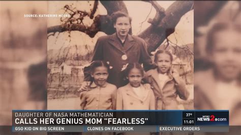 Daughter of Hidden Figures NASA mathematician,。